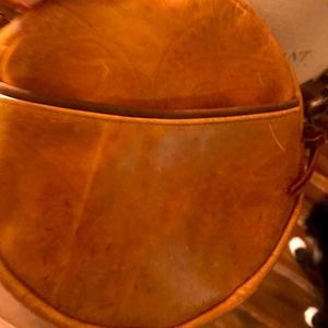 🧡Caramel color round crossbody